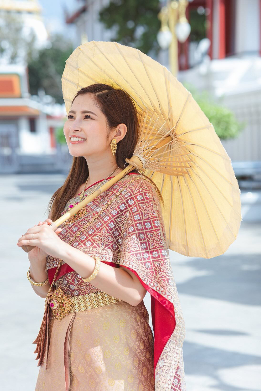 ERI in Thai traditional costume